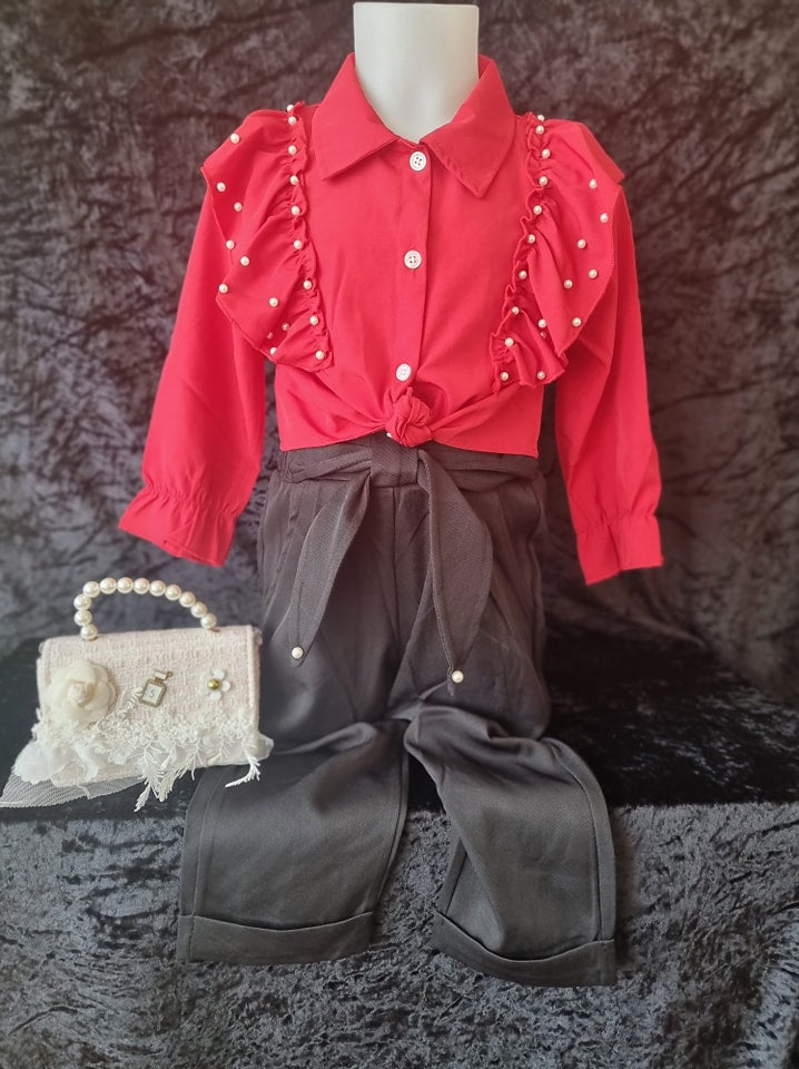 Pantalon bow