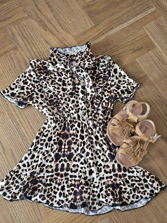 Leopard jurk