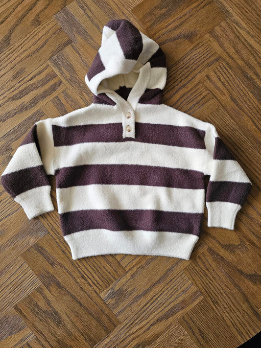 Gestreepte hoodie